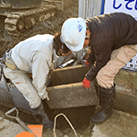 株式会社ジャンティ工事事例｜Ｕ字溝敷設